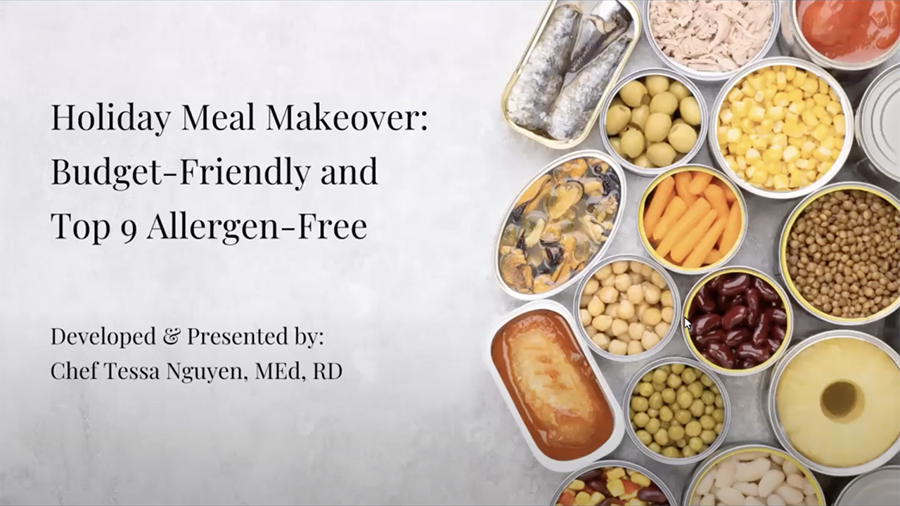 Holiday Meal Makeover: Budget-Friendly and Top Allergen-Free