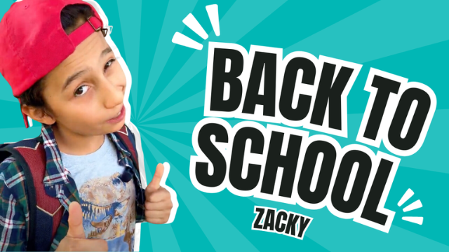 Back to School With Zacky