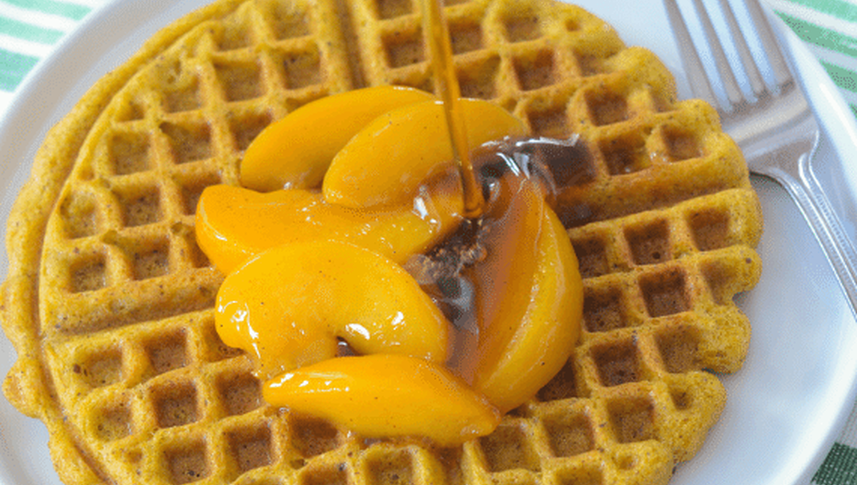 Feasting With FARE: Waffles With Peach Topping - FoodAllergy.org