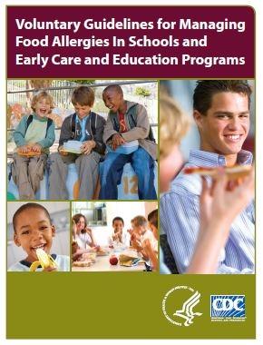 CDC National School Food Allergy Guidelines 