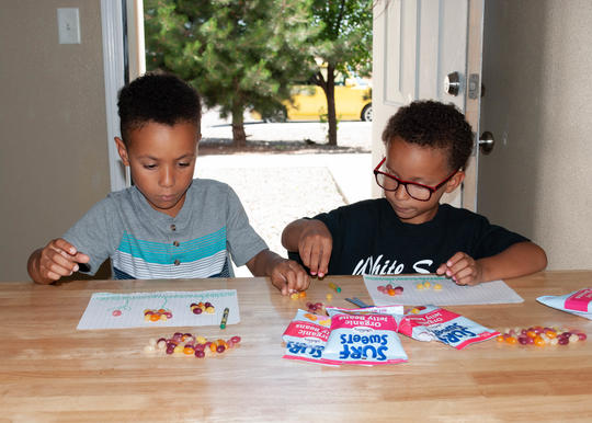 Allergy Awesomeness boys crafting