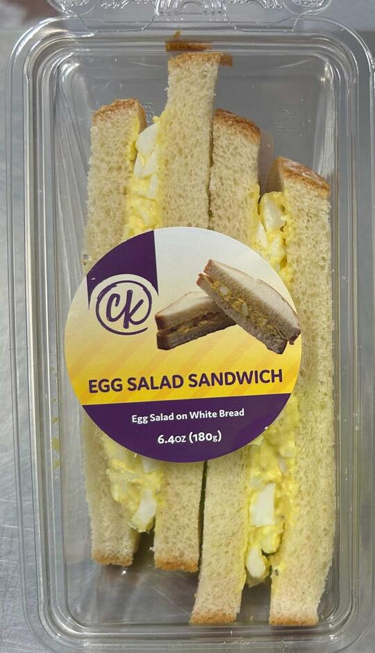 Egg Salad Recall