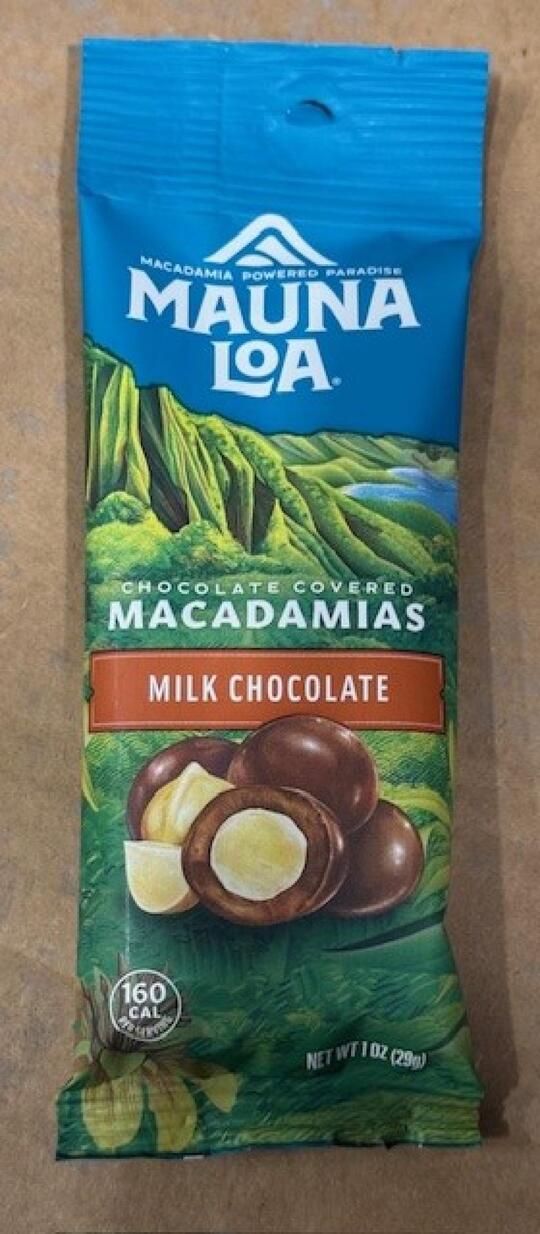 Mauna Loa Milk Chocolate Covered Macadamias