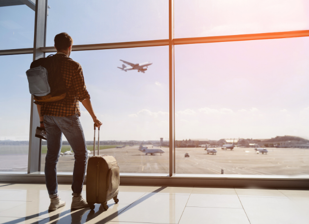 guy at the airport