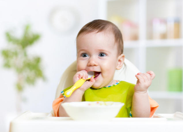 Baby Eating 