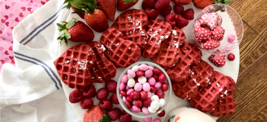 Red Velvet Waffles