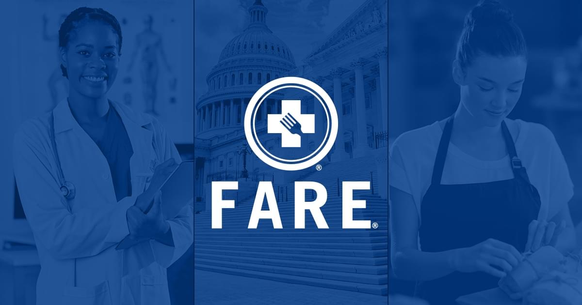 food allergy research and education (fare)